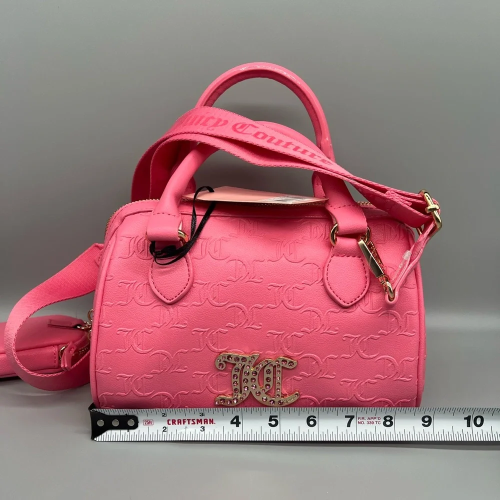 Juicy couture all about that bling satchel purse